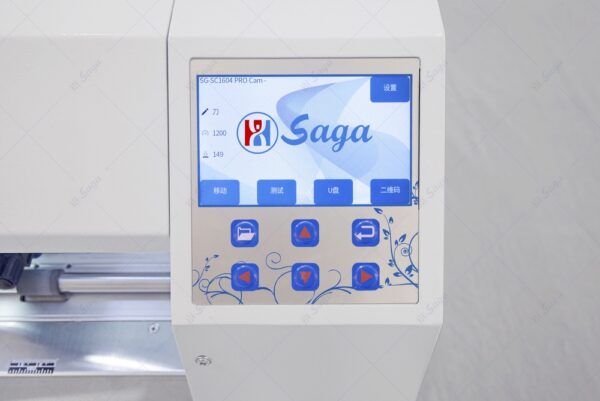 Saga A3+ Pro display