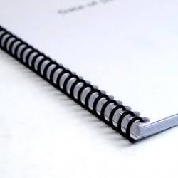 PHE plastic spiral binding