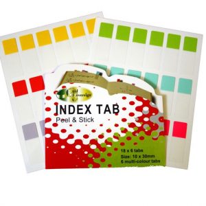 Index tabs